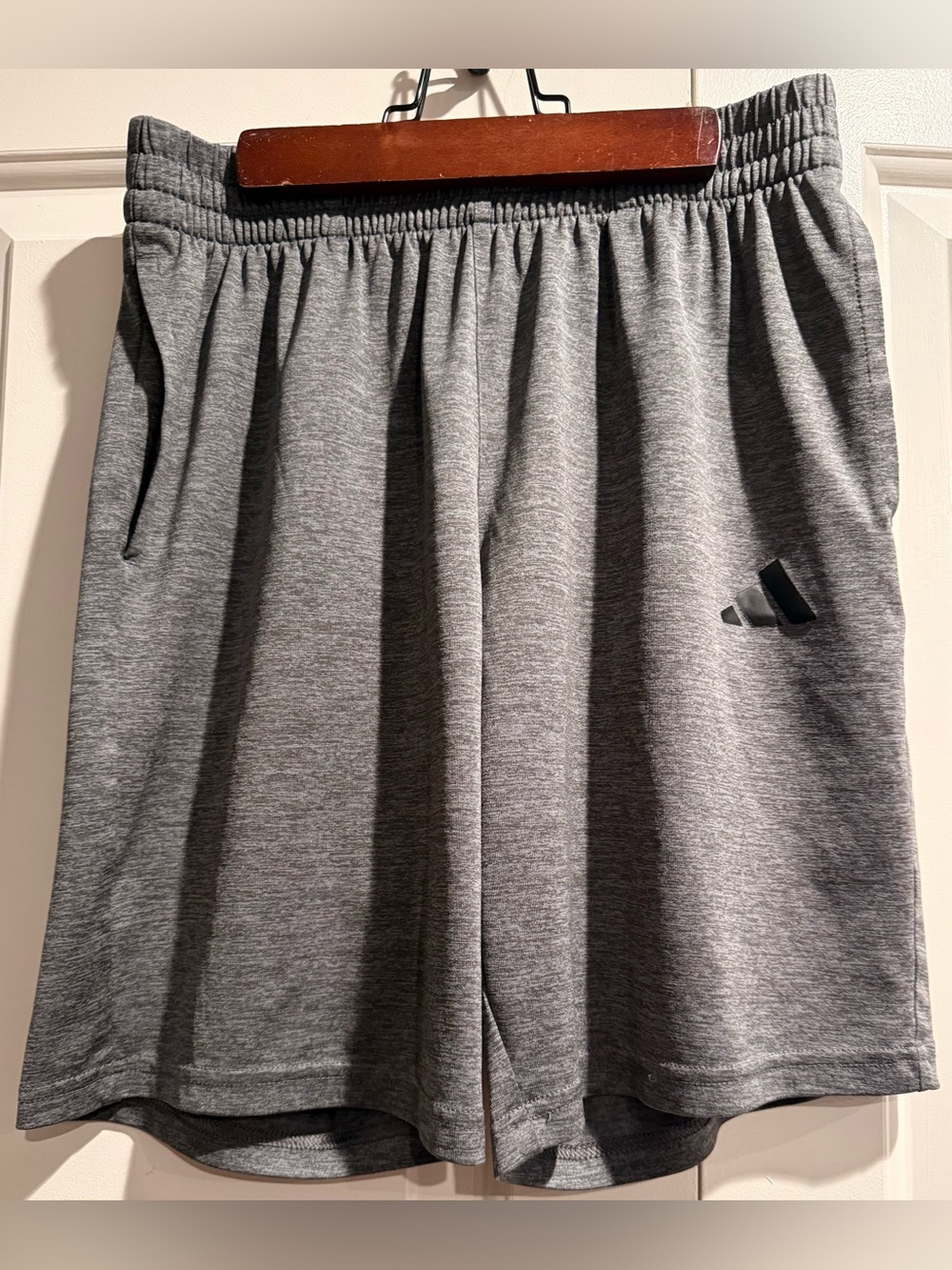 Bundle For Cyndi 2 adidas Boys Athletic Shorts in Gray & Blue sz L - Picture 2 of 10